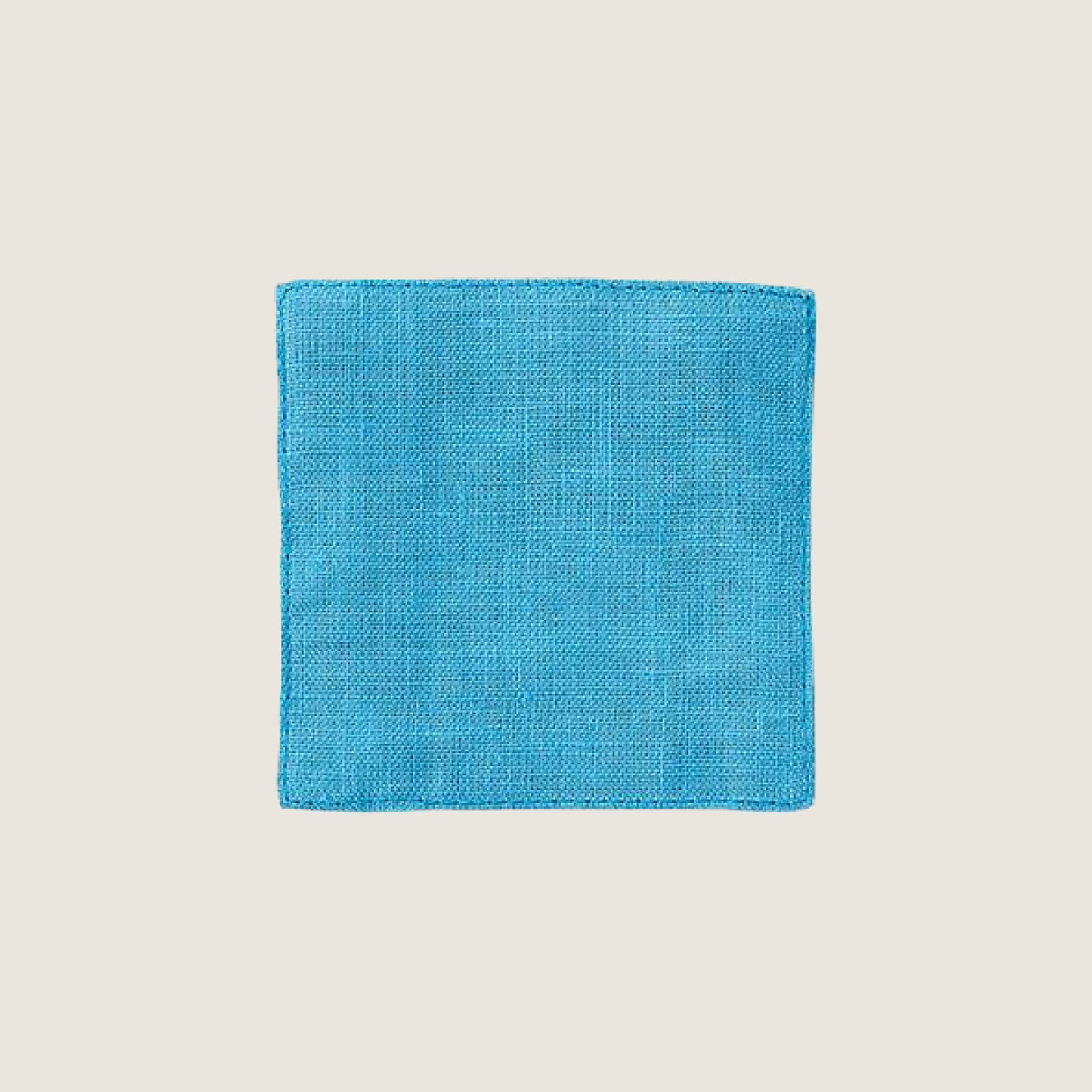 Linen Coaster | Blue Azur