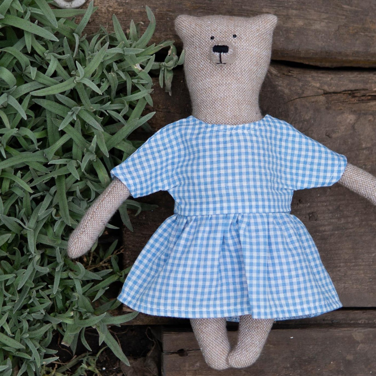 Small Checkered Dress - Philomena Kloss