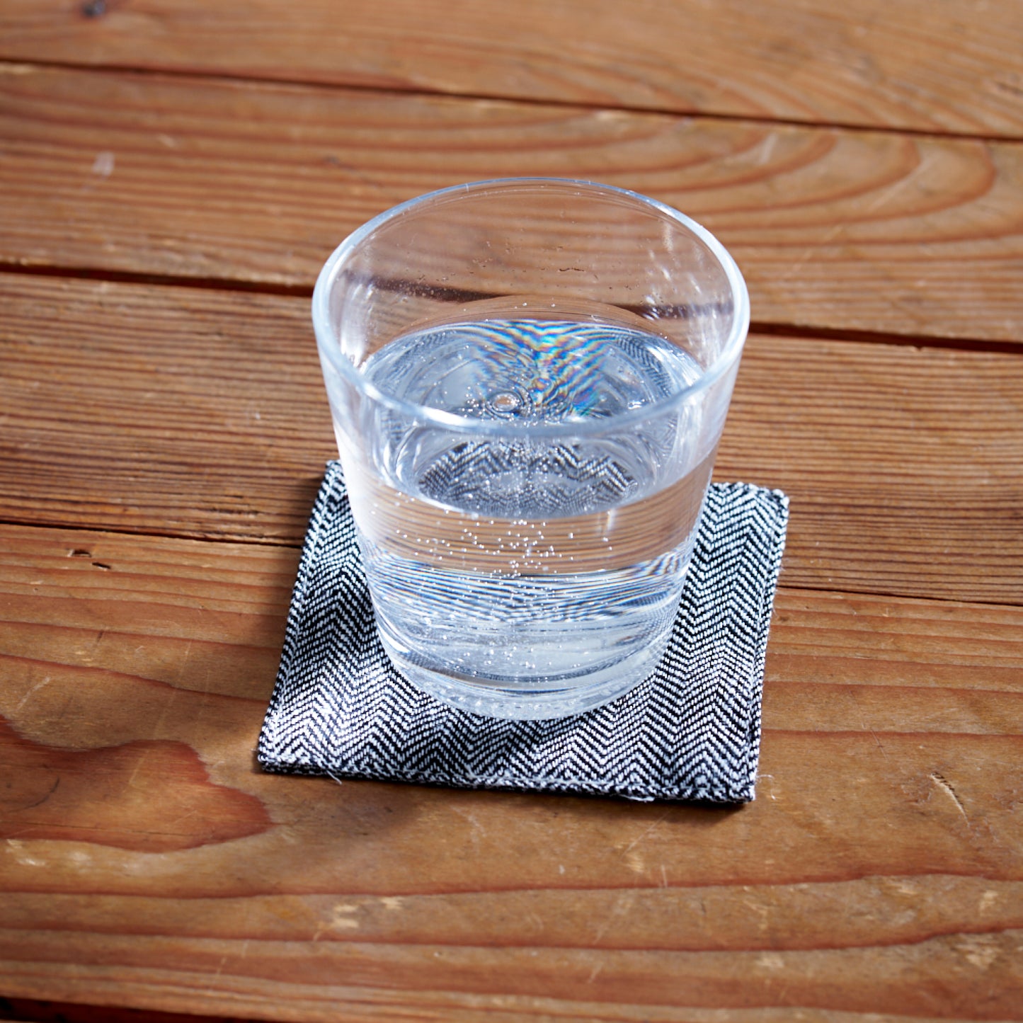 Linen Coaster | Herringbone