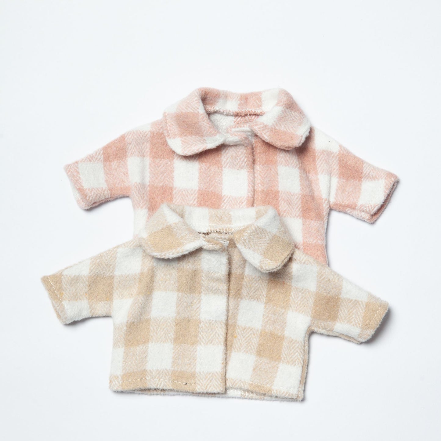 Small Plaid Jacket For A 23 Cm Animal