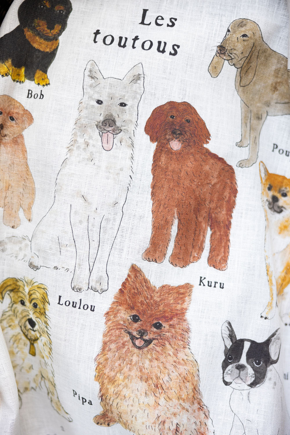 2026 Linen Calendar - LOVELY DOGGIES