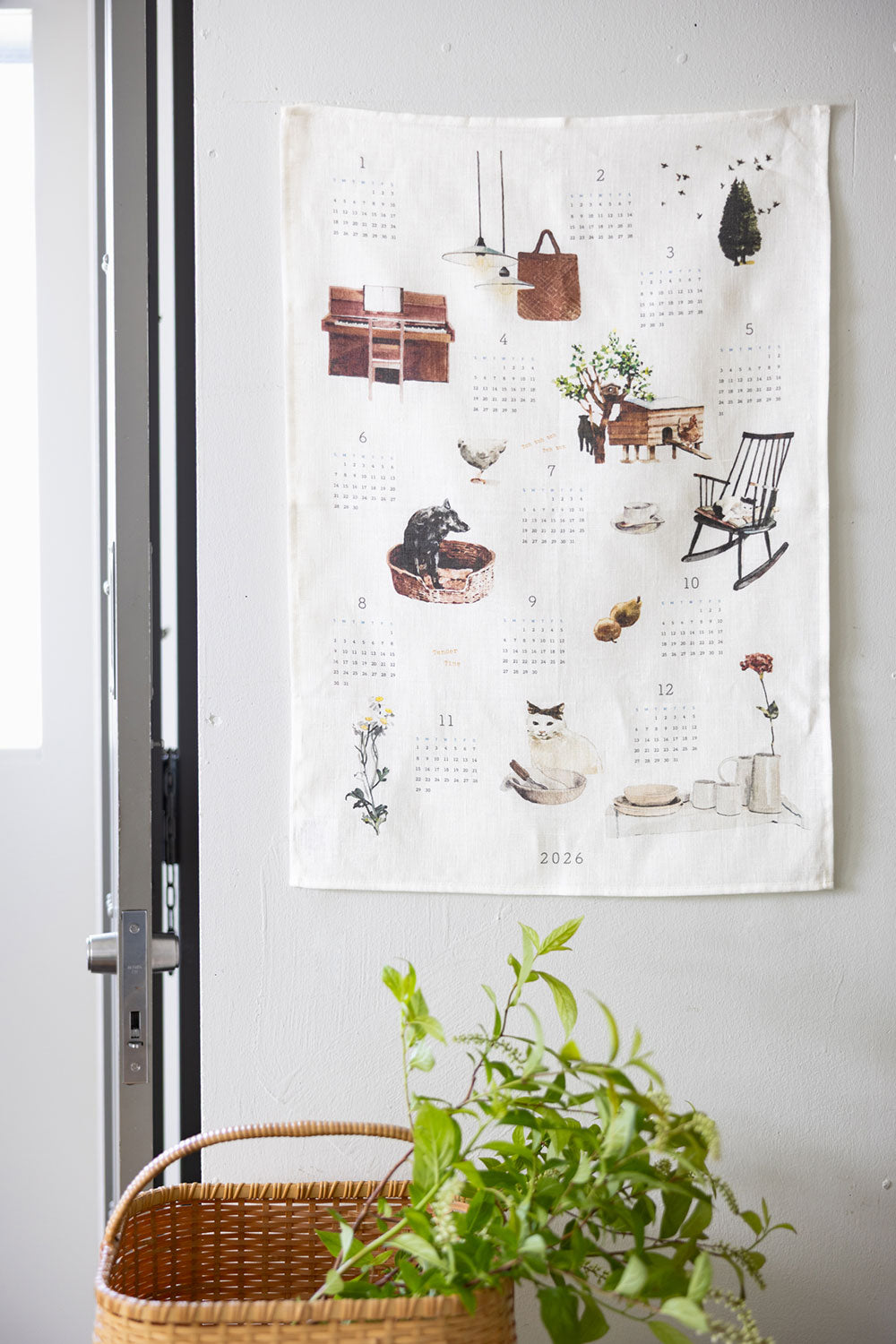 2026 Linen Calendar - TENDER TIME