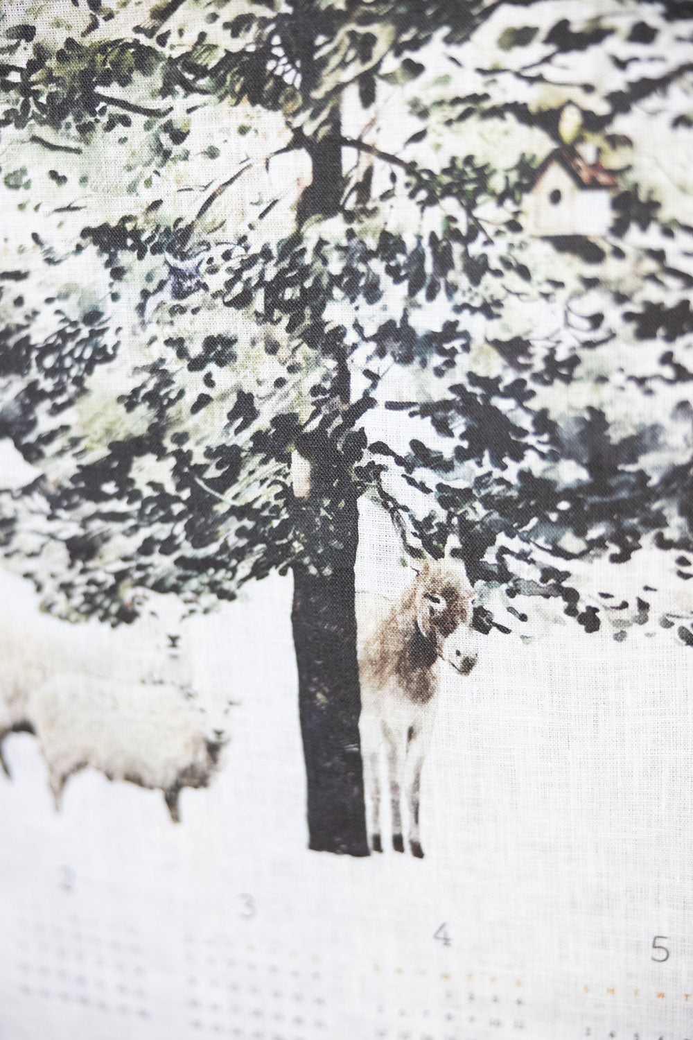 2026 Linen Calendar - WHISPERS OF THE WOODS