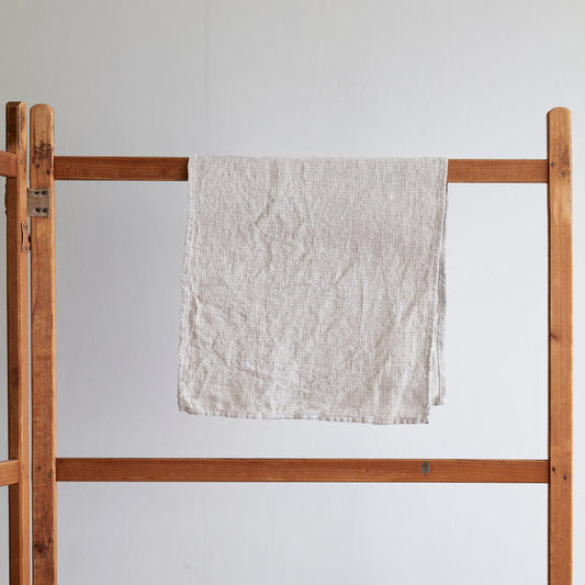 Linen Waffle Towel Natural