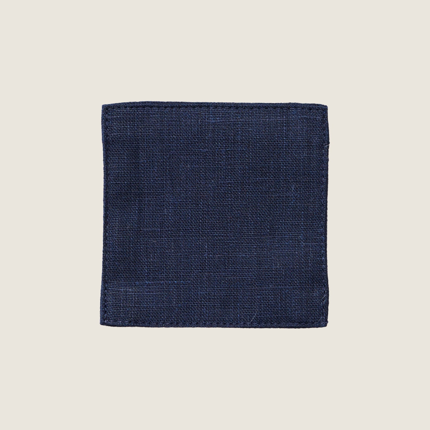 Linen Coaster | Navy