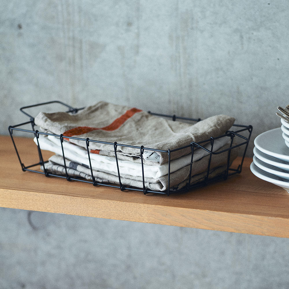 Black Desk Basket