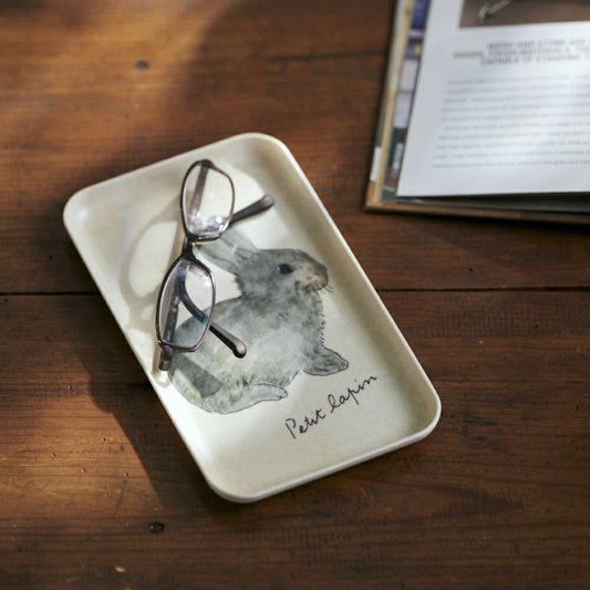 Linen Coated Tray Isabelle Boinot