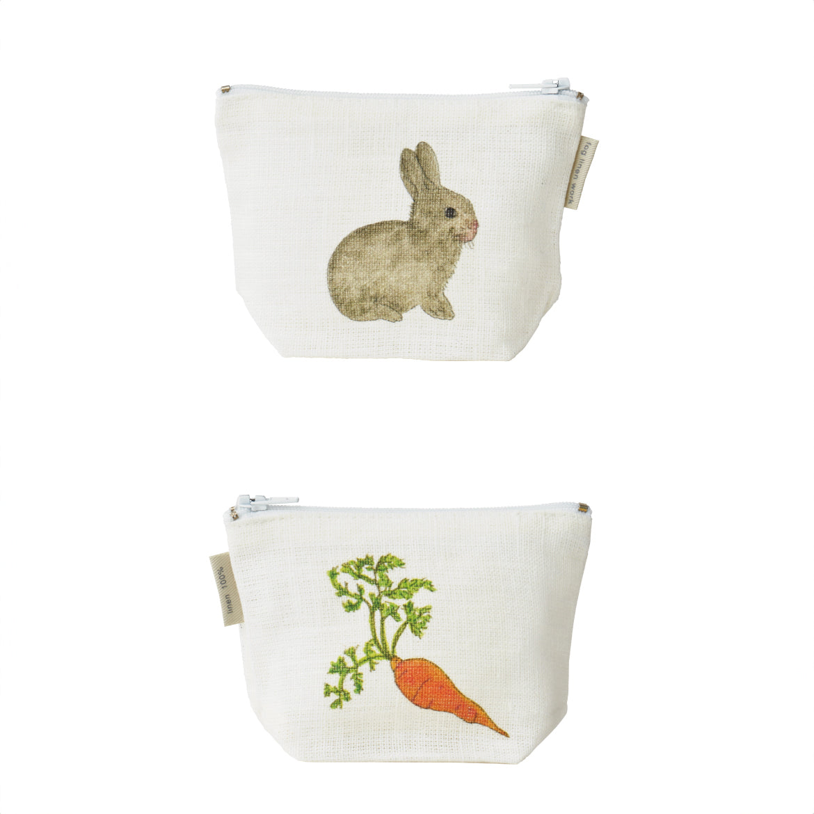 Isabelle Boinot Pouch Rabbit And Carrot