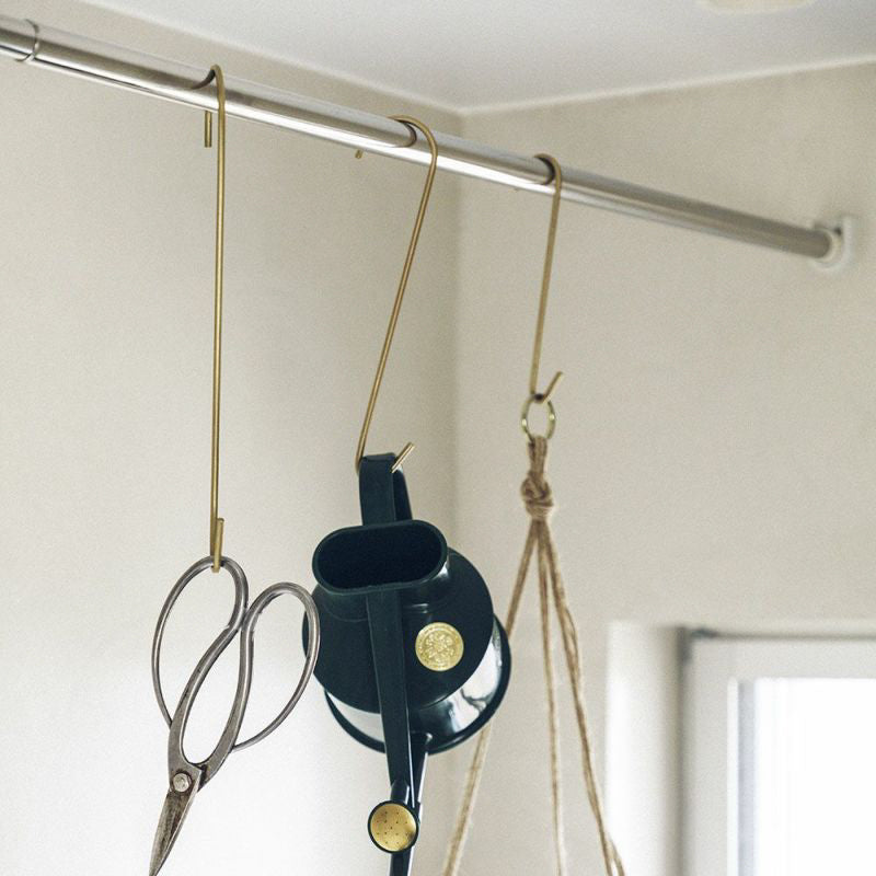 Brass J Hook Long