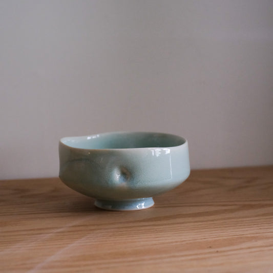Turquoise Porcelain Bowl - Co-E177
