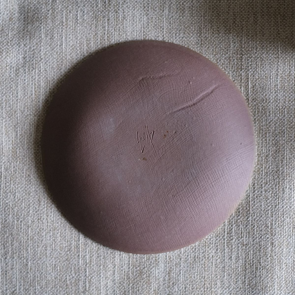 Made In 852 Espella Hui - 15 Cm Red Clay Plate - Co-E44