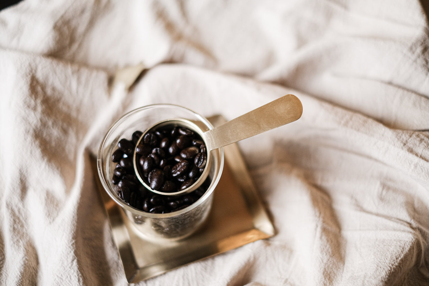 Brass Coffee Scoop