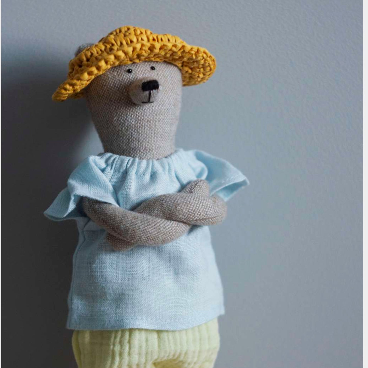 Small Blouse - Light Blue - Philomena Kloss