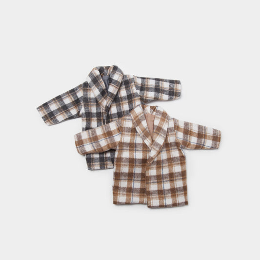 Plaid Coat - Philomena Kloss