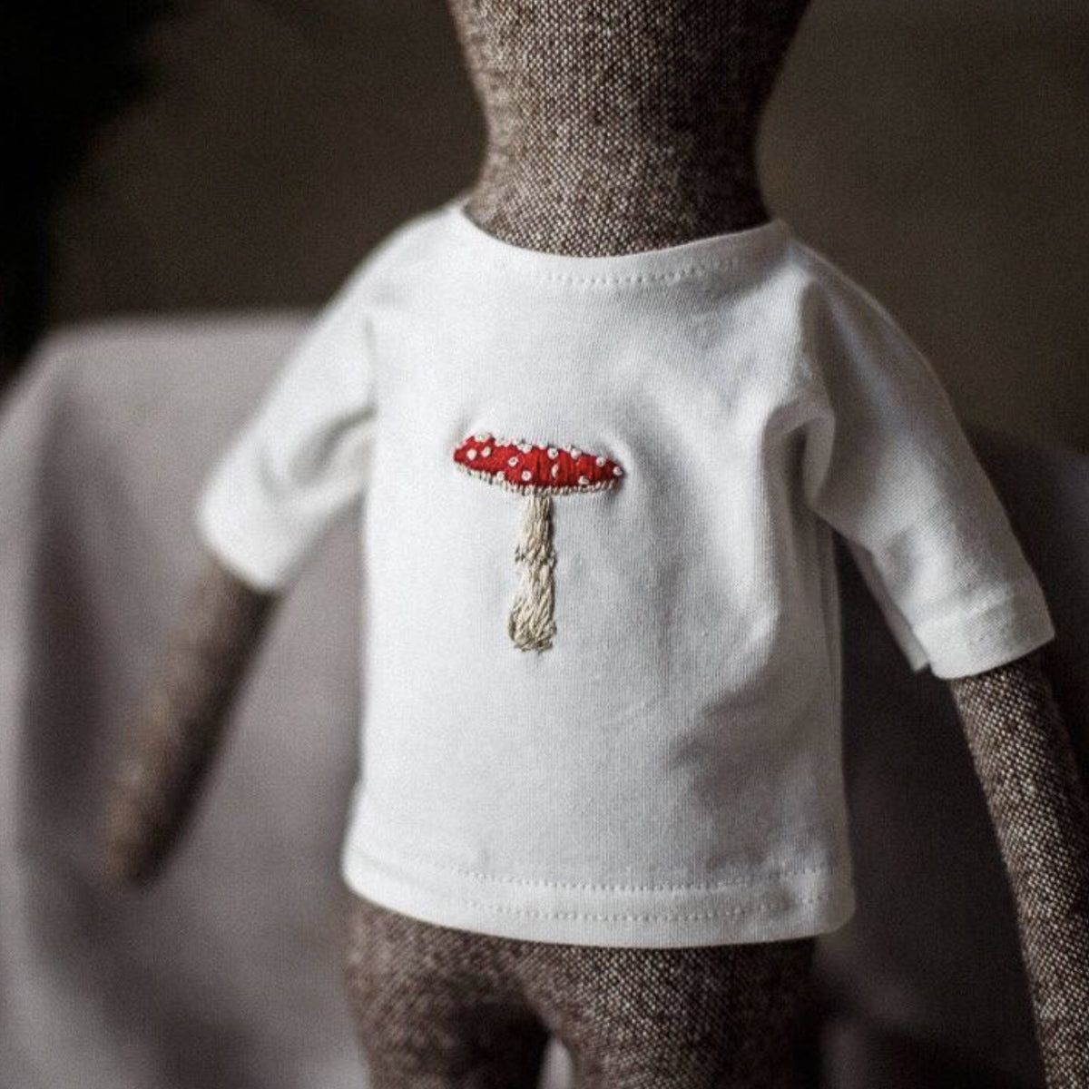 T-Shirt With Embroider - Philomena Kloss