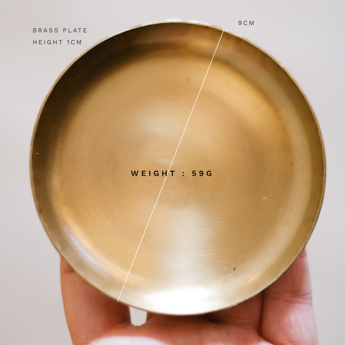 Brass Round Plate