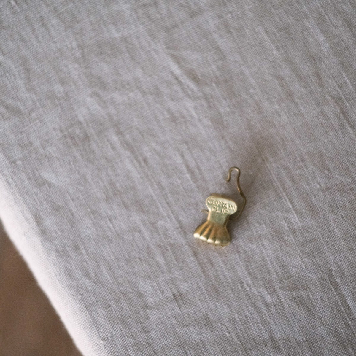Curtain Clip - Brass - S(10)