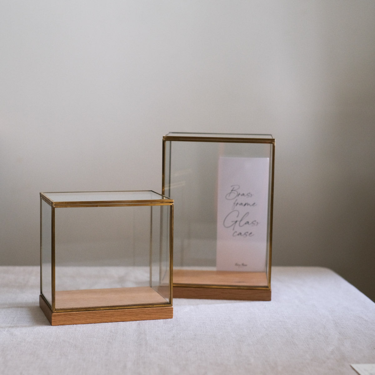 Display Box - Brass