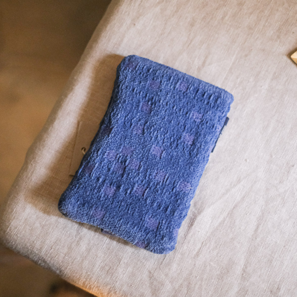 Pot Holder - Scatter Mark - Blue