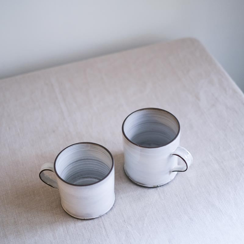 Made In 852 Espella Hui - Black Clay Coffee Mug - Co-E55