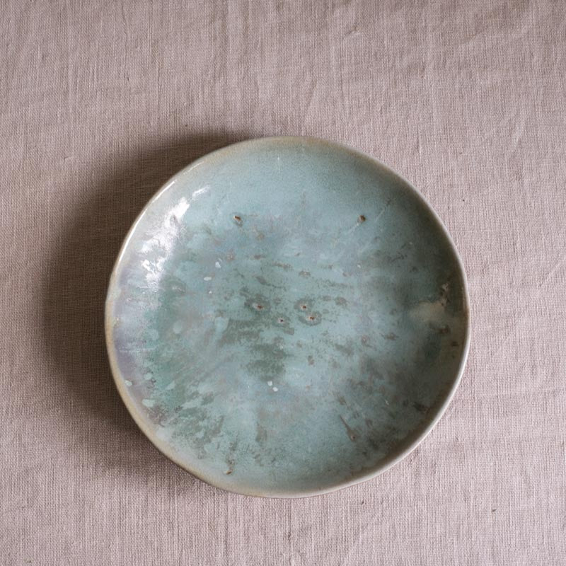 Made In 852 Espella Hui - 20Cm Red Clay Plate - Co-E45