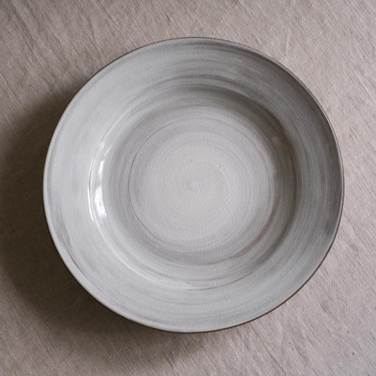 Made In 852 Espella Hui - 24 Cm Black Clay Plate - Co-E50