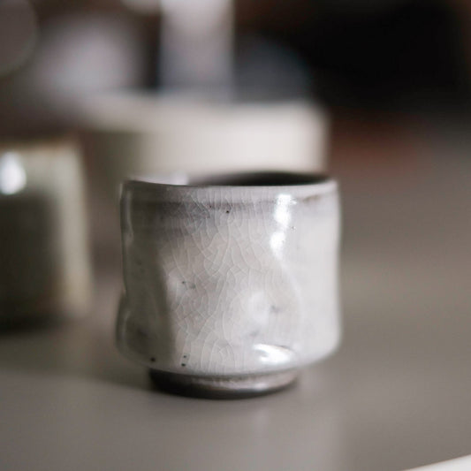 Made In 852 Espella Hui - Black Clay Sake Cup - Co-E25