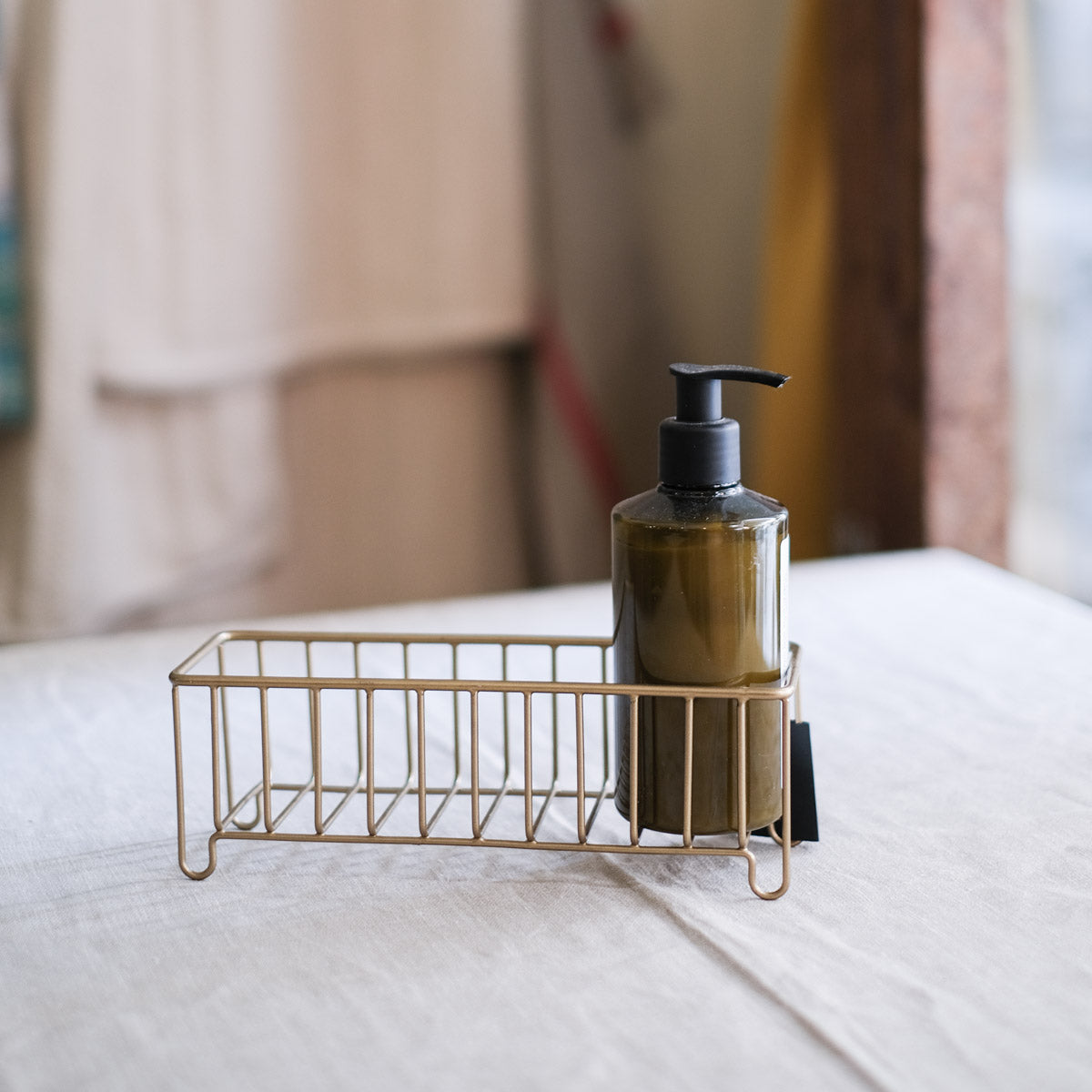 Brass Wire Basket - Slender