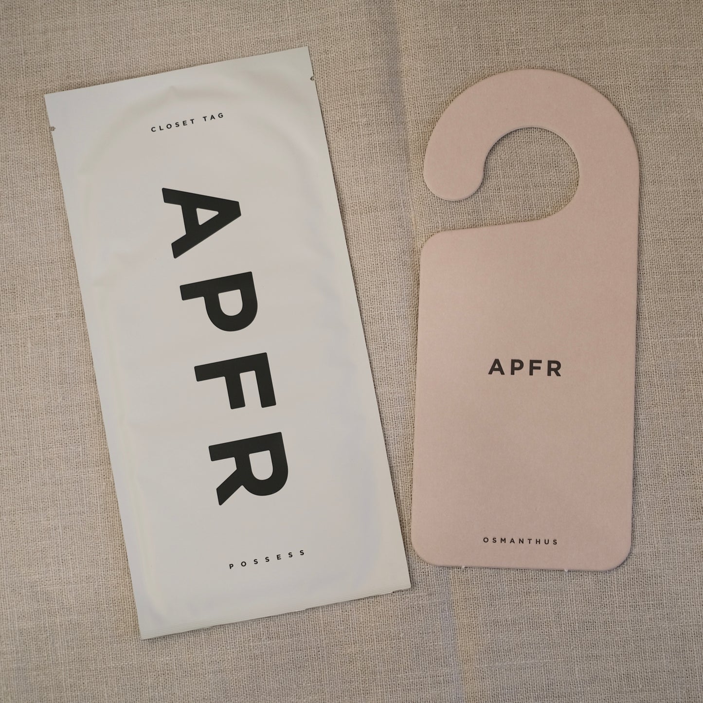 Apotheke Fragrance Closet Tag