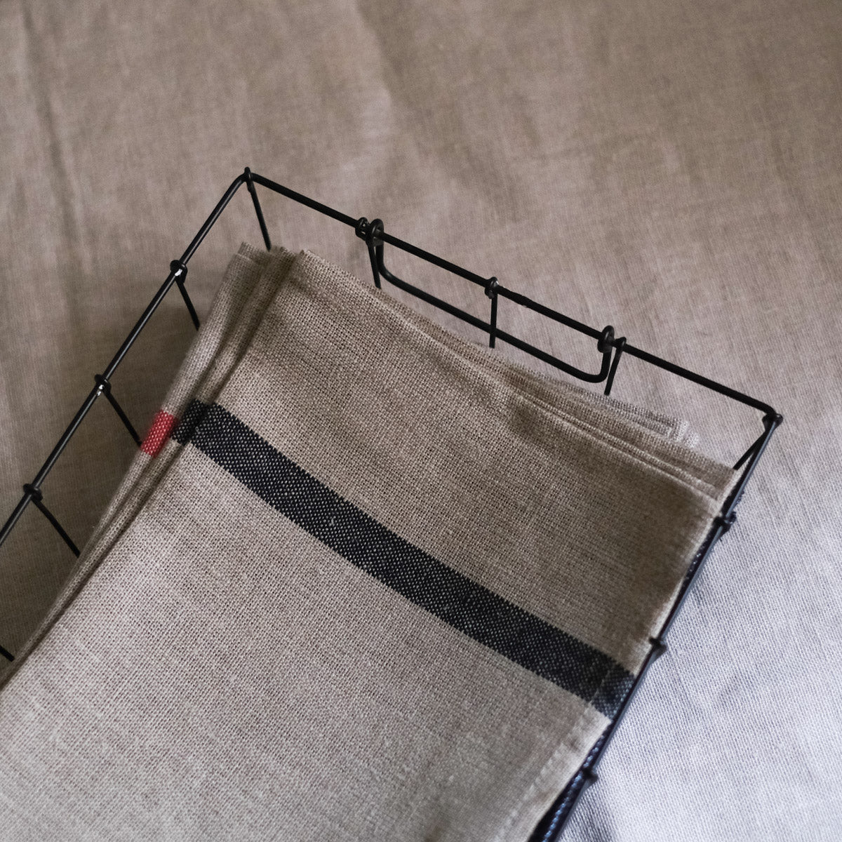 Black Desk Basket