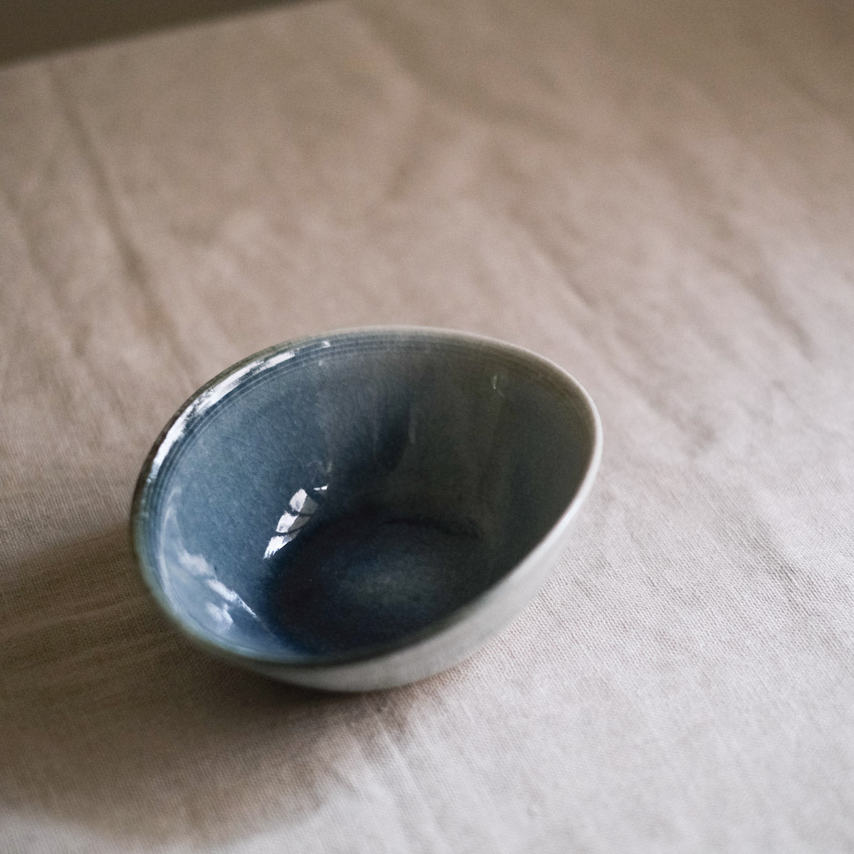 Shigaraki Ware - Bowl - Blue