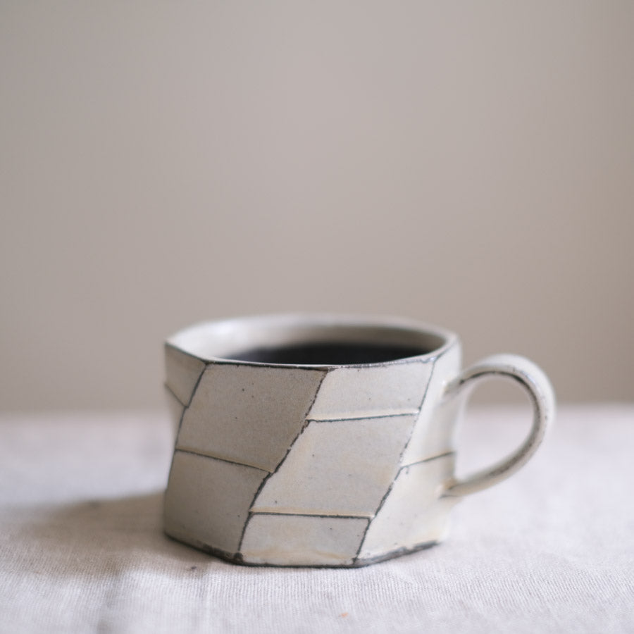 Shigaraki Ware - Mug - White - Slip