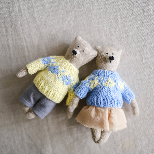 Little Sister Bear And Littler Brother Bear- Philomena Kloss