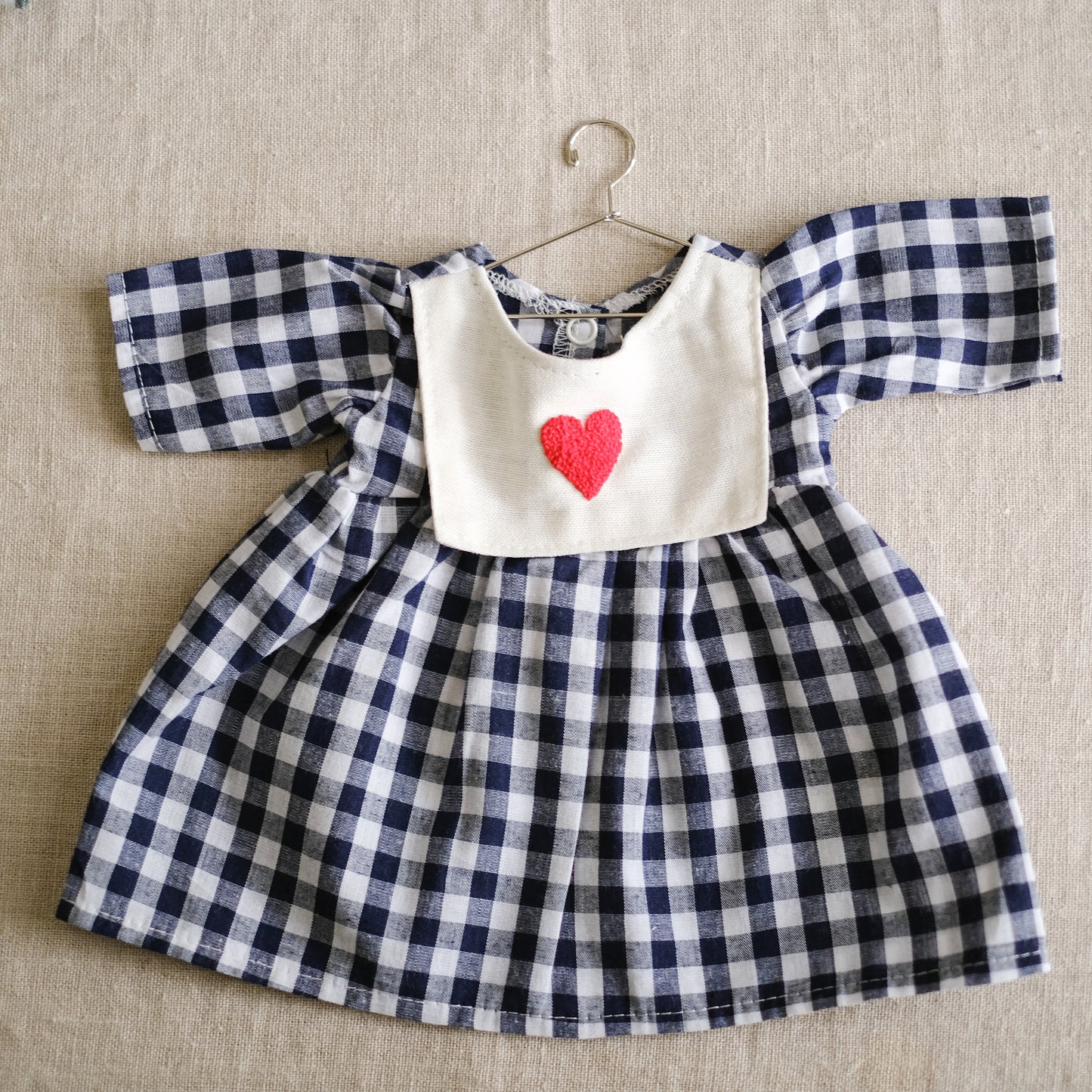 Big Dress With Embroidered Heart - Philomena Kloss