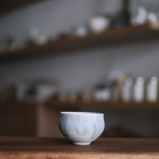 Queenie Leung - Light Blue Sake - Ql-34