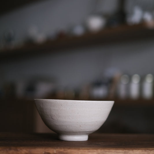 Queenie Leung - Large White Bowl - Ql-25