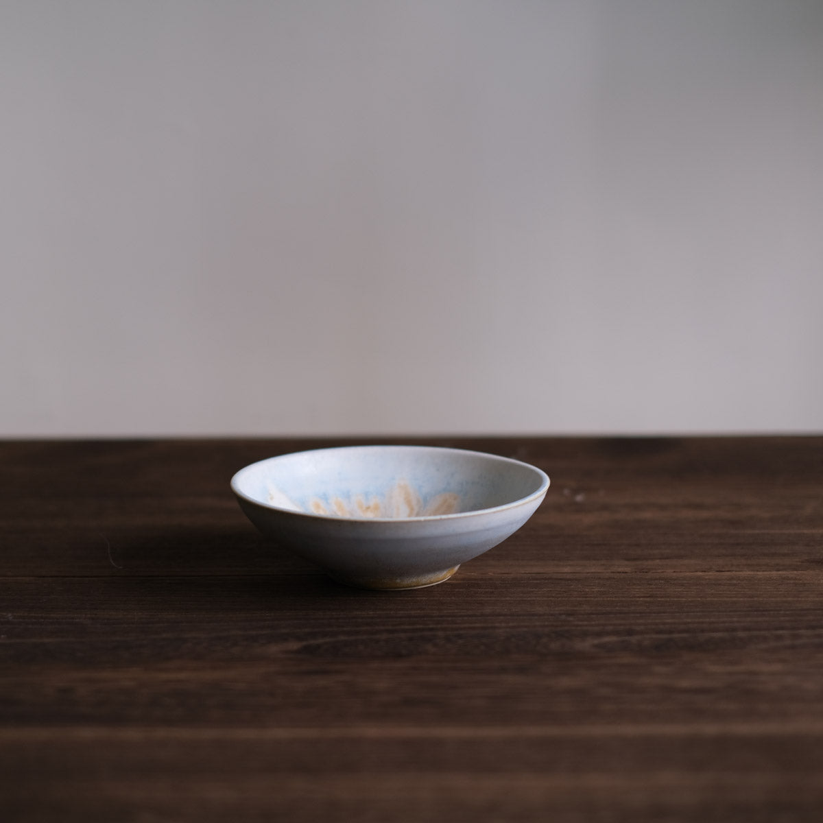 852 - Queenie - Small Plate Bowl Baby Blue