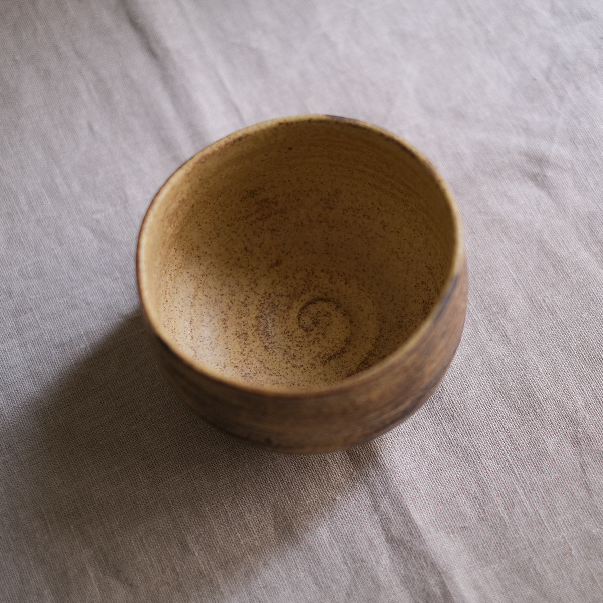 852 - Queenie - Bowl Yellow Matcha