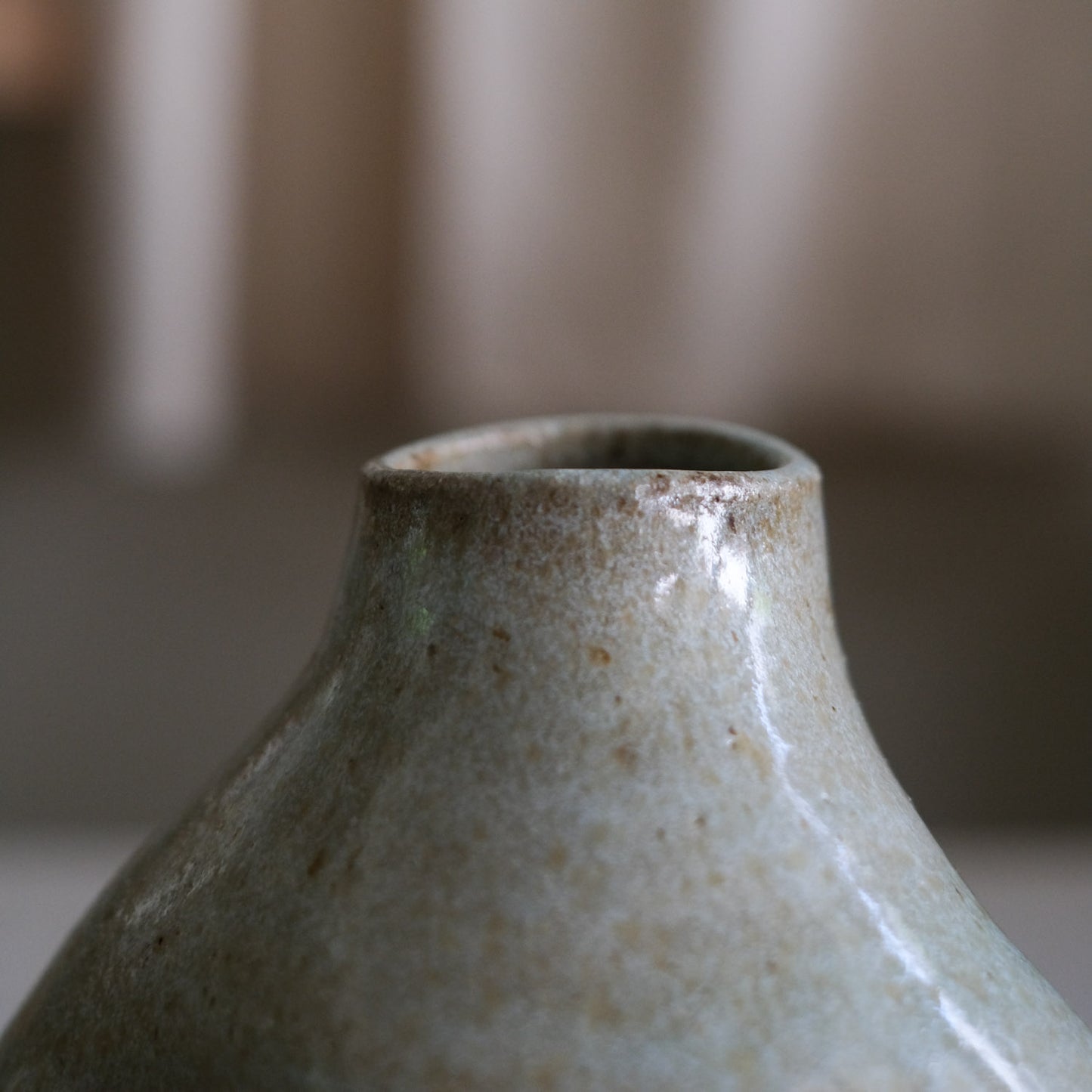 Dark Clay Vase 6Inch Height