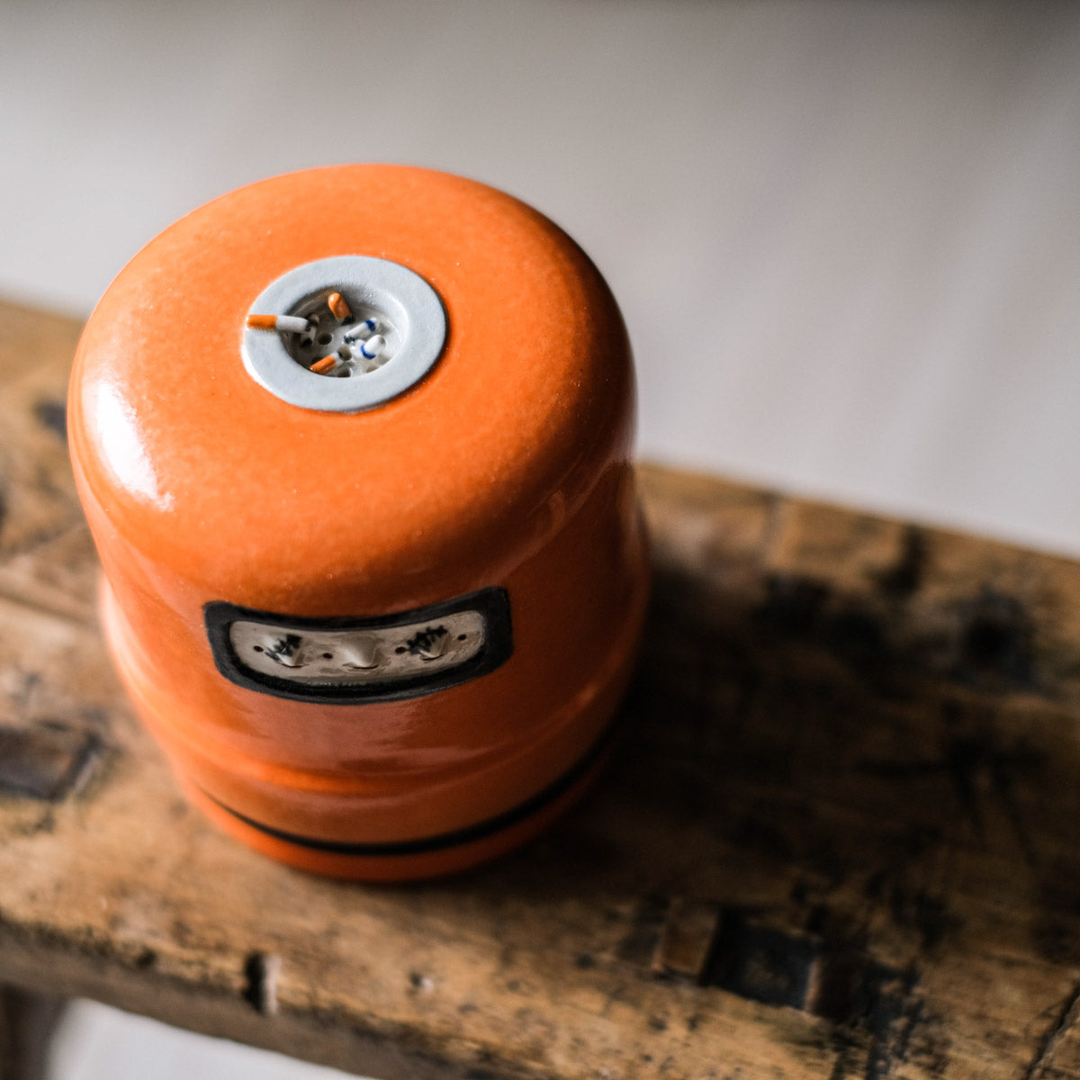 Winter Incense Cone - Rubbish Bin