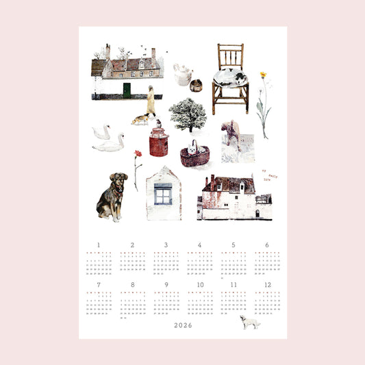 2026 Linen Calendar - MY DAILY LIFE
