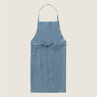 Linen Daily Apron - Bluette