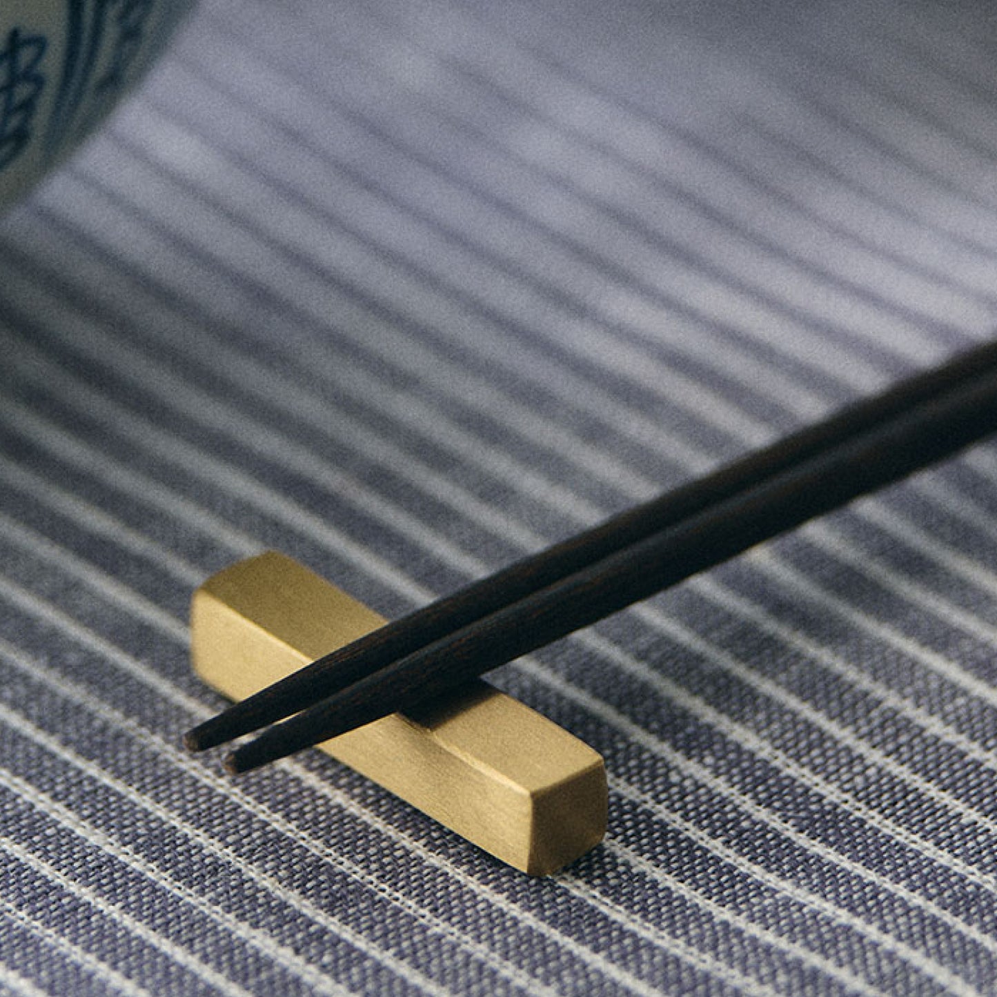 Brass Chopstick Rest Round and Square