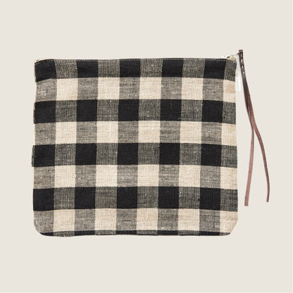 Canna Linen Pouch Bag