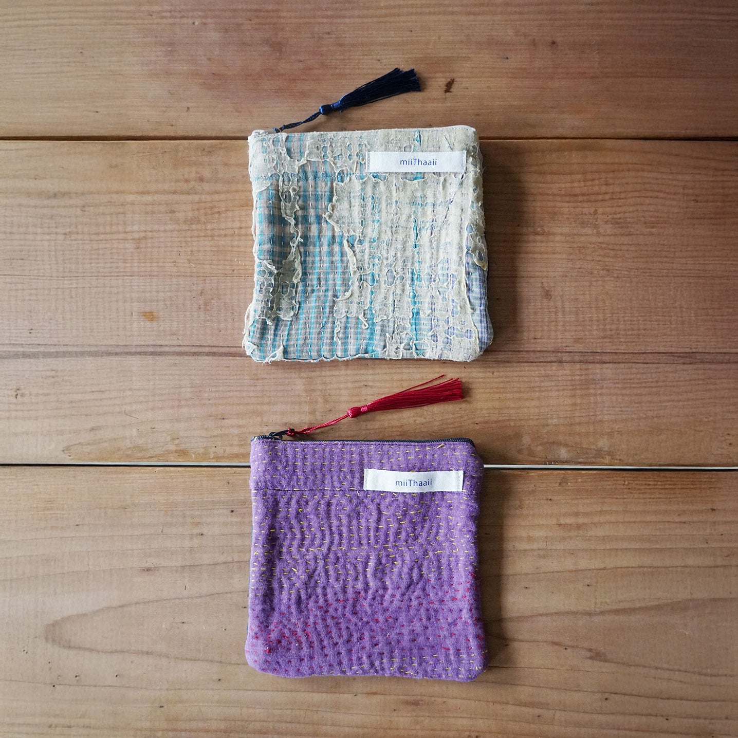 Kantha Pouch Small