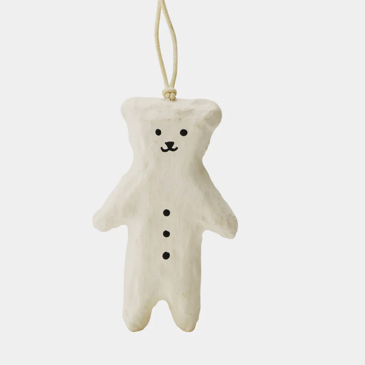 Holiday Ornament White Bear