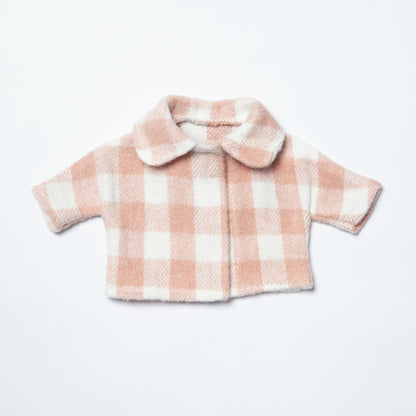 Small Plaid Jacket For A 23 Cm Animal