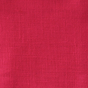 Linen Coaster | Poppy Red