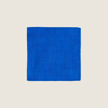 Linen Coaster | Bleu Roi