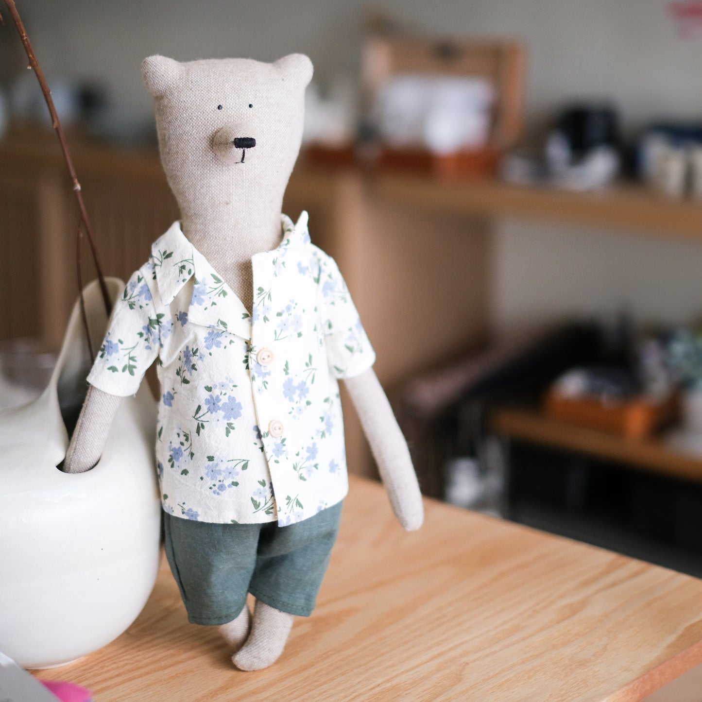 Robert The Bear 40 Cm - Philomena Kloss